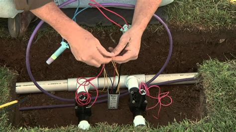 hunter in ground sprinkler systems junction box|sprinkler controller wiring diagram.